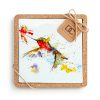 Dean Crouser Hummer & Flower Cork Base Trivet