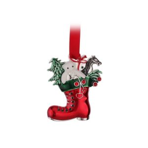 Whitehill Christmas Boot Hanging Ornament