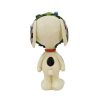 Peanuts By Jim Shore - Snoopy In Wreath Mini Figurine