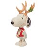 Peanuts By Jim Shore - Mini Snoopy Reindeer Figurine