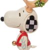 Peanuts By Jim Shore - Mini Snoopy Reindeer Figurine