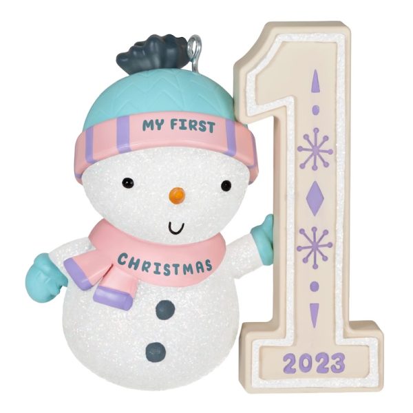 2023 Hallmark Keepsake Ornament - My First Christmas Snowman