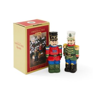 Spode Christmas Tree Nutcracker Salt and Pepper