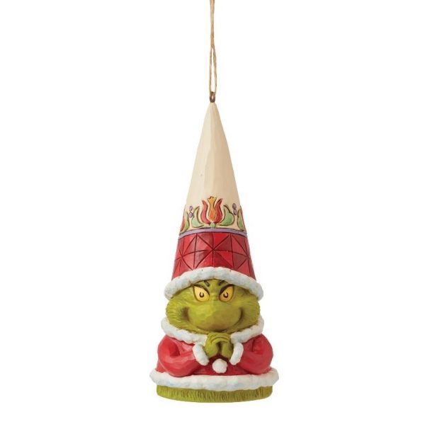 Grinch by Jim Shore - Grinch Gnome Hands Clenched Ornament