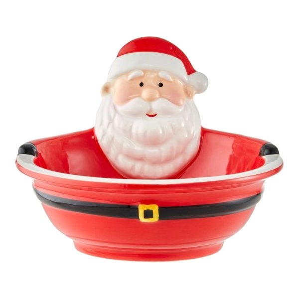 Ambrosia Santas Workshop Xmas Bowl - Santa