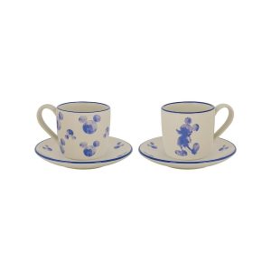 Disney Home - Mono Espresso Cup & Saucer Set of 2