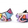 Romeo Britto 3D Cat Trinket Box