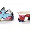 Romeo Britto 3D Elephant Trinket Box