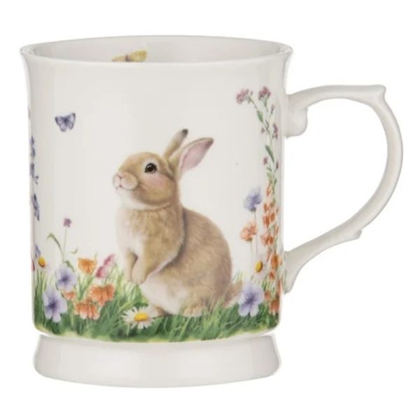 Ashdene Sweet Meadows Bunny Brown Mug