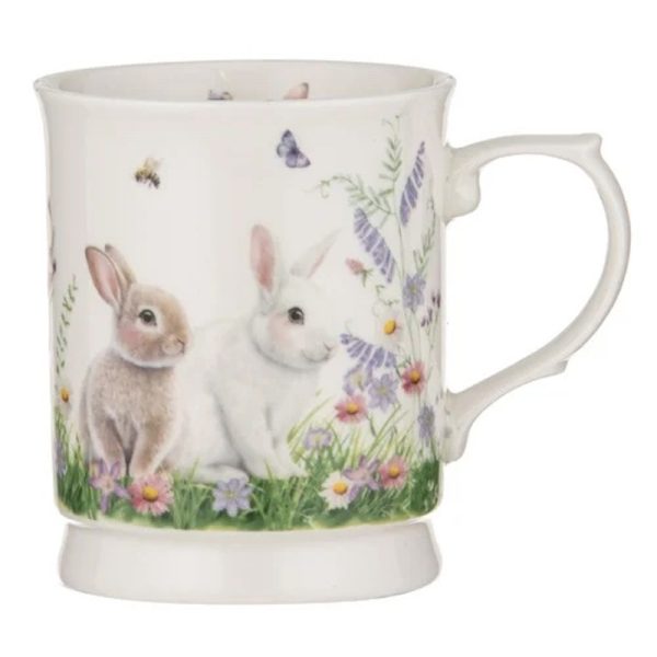 Ashdene Sweet Meadows Bunny White Mug