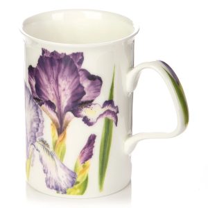 Roy Kirkham Iris Lancaster Mug Purple