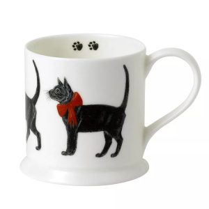 Roy Kirkham Ribbon Cat Ash Tankard Mug