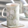 Ashdene Elegant Rose Green Mug