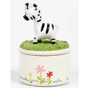 Baby Zoo Trinket Box Zebra