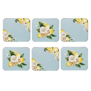 Ashdene Citrus Blooms Coaster Set