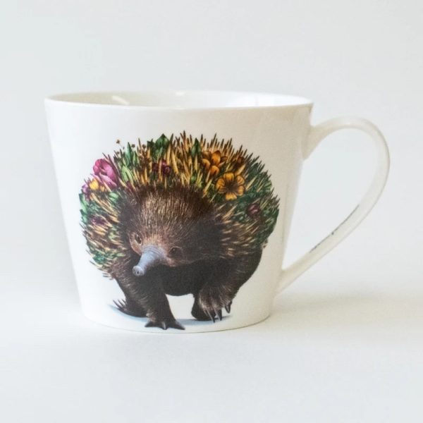 Marini Ferlazzo Echidna Bushwalk Mug & Coaster Set