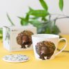 Marini Ferlazzo Echidna Bushwalk Mug & Coaster Set