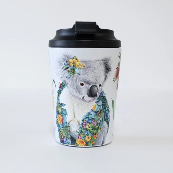 Marini Ferlazzo Koala Portrait Double Insulated Travel Cup