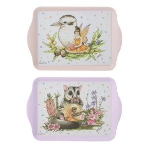 Ashdene Aussie Fairies Sugar Glider/Kookaburra Scatter Tray Set