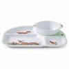 Wrendale Little Wren Divided Tray & Bowl Melamine Set