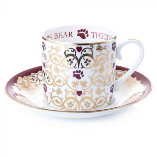 Charlie Bears Cup & Saucer Always Room For One