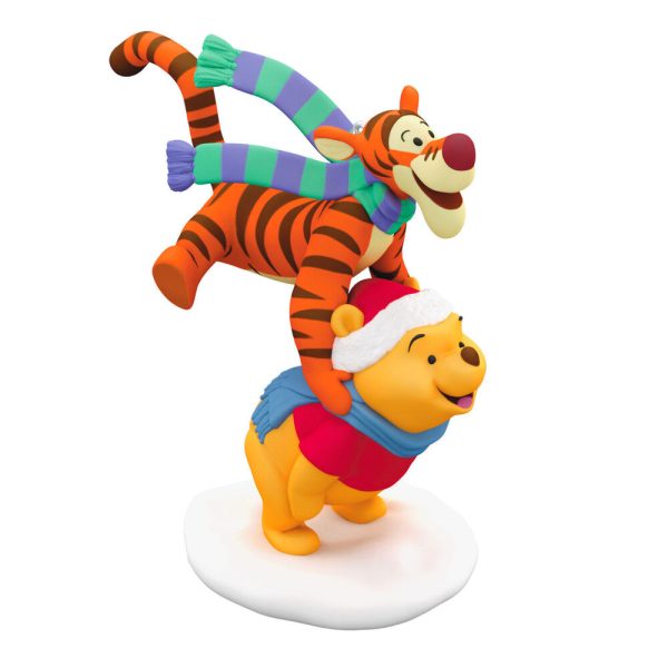 2024 Hallmark Keepsake Ornament - Disney Winnie The Pooh Leapfrogging Friends