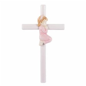 Roman Praying Girl Cross