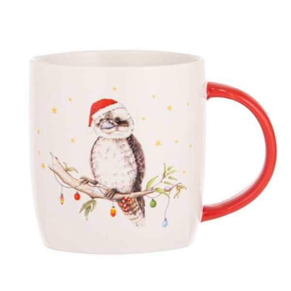 Bush Buddies Christmas Kookaburra Mug