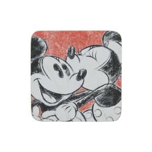 Disney Home Mickey & Minnie Coasters Set of 4