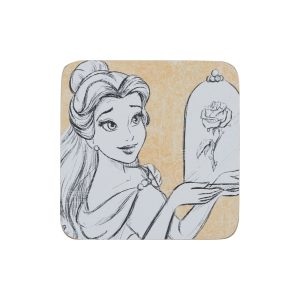 Disney Home Belle Coasters Set of 4