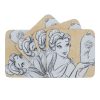 Disney Home Belle Coasters Set of 4