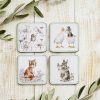 Pimpernel Wrendale Wildflowers Coasters