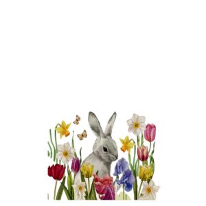 Floral Bunny Table Runner