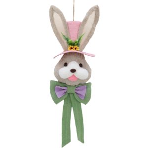 Mr Clover Rabbit Head Hanging