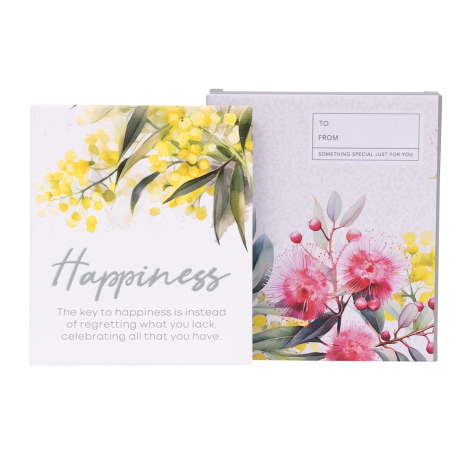 Native Blooms Happiness Verse