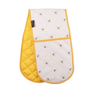 Beeutiful Bees Double Oven Mitt Baroque