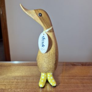 Natural Welly Ducklings Spotted Yellow 1