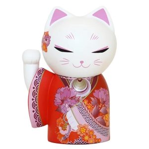 Manekineko Doll Figurine Figure Maneki-Neko Kimono (EMI)