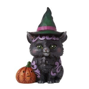 Heartwood Creek Mini Black Cat 10cm