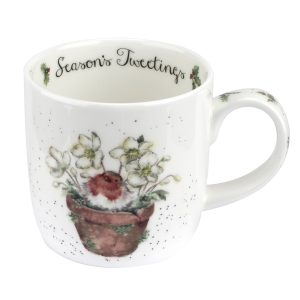 Royal Worcester Wrendale Season's Tweetings Mug