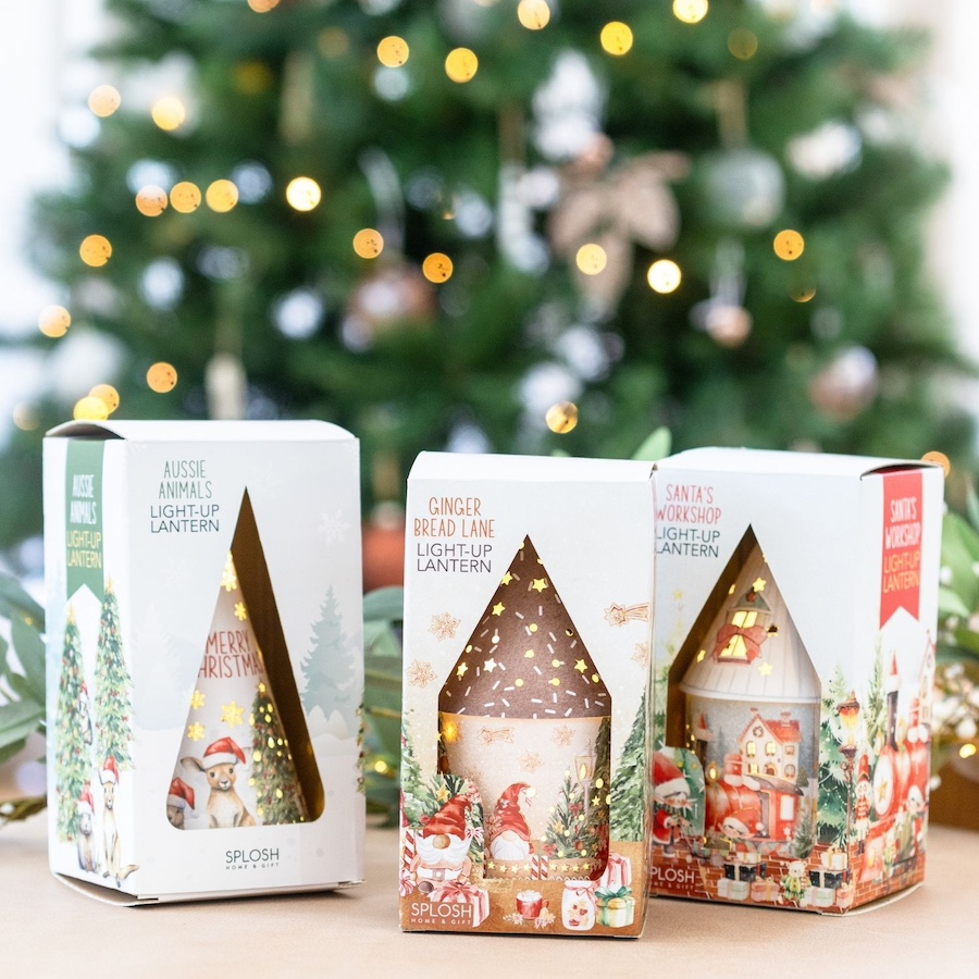 Christmas Light Up Gingerbread House