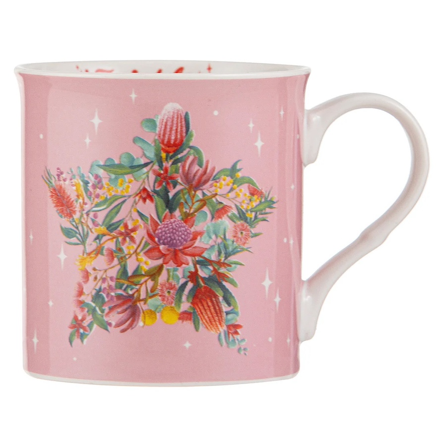 Ashdene Twinkling Blooms Pink Mug