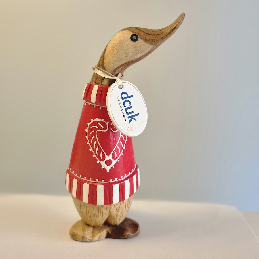 Dcuk Candy Cane Duckling - Red Jumper 2