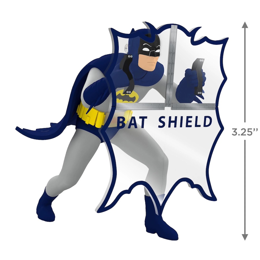 2025 Hallmark Keepsake Ornament - DC Batman Behind The Bat-Shield
