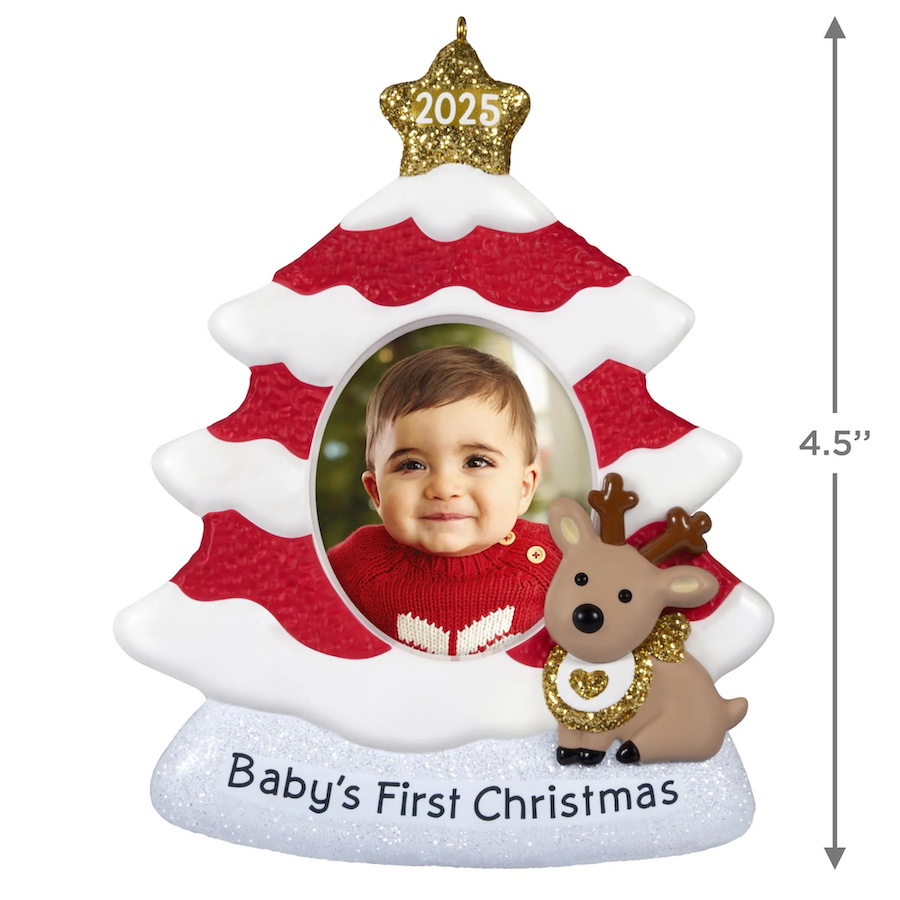 2025 Hallmark Keepsake Ornament - Baby First Xmas Photo Frame