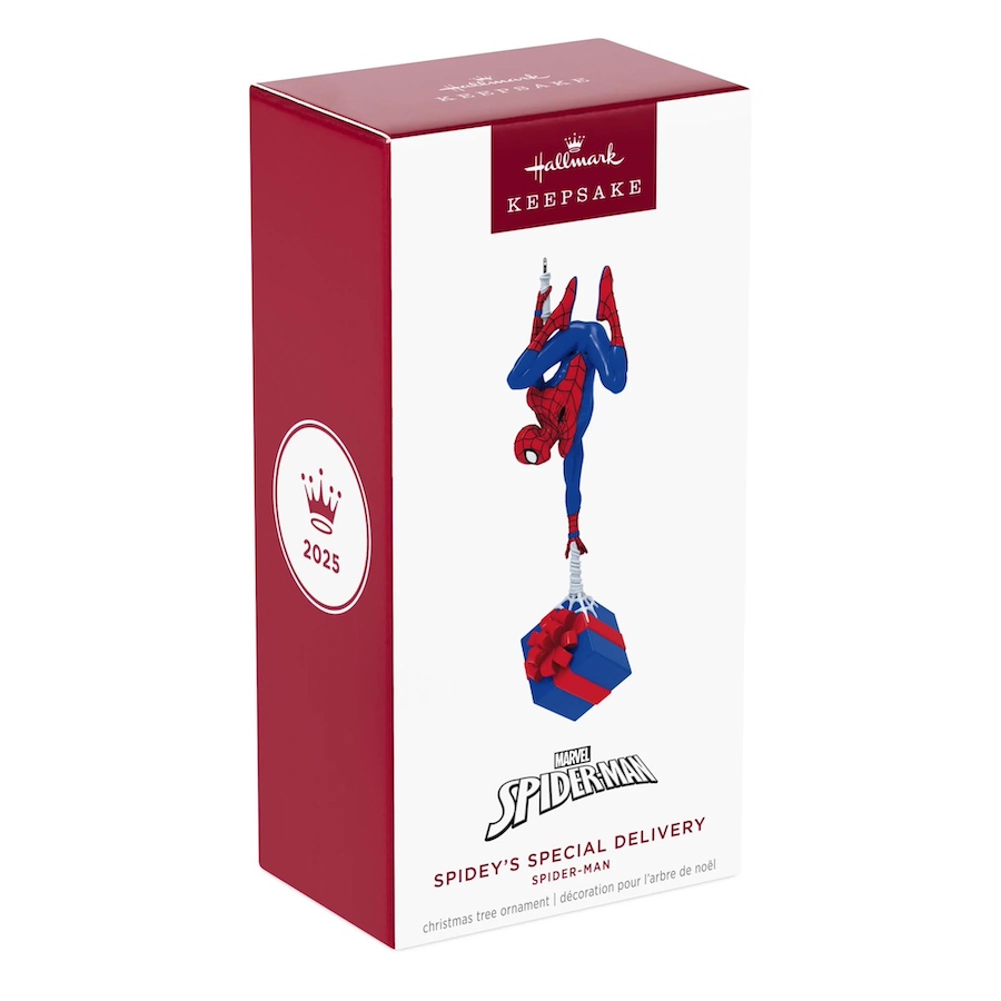 2025 Hallmark Keepsake Ornament - Marvel Spider-Man Spidey's Special Delivery