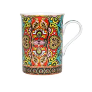 Mezze Mug - Red/Teal