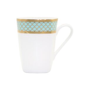 Christiana Trellis Teal Mug