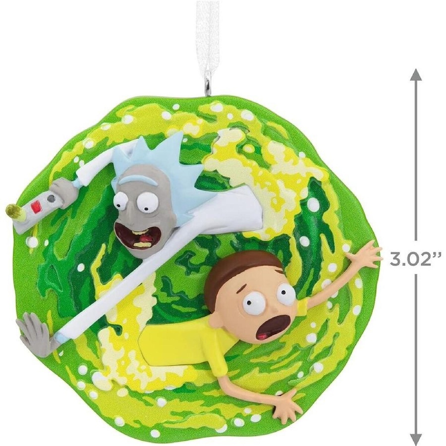 Hallmark Rick And Morty Christmas Ornament