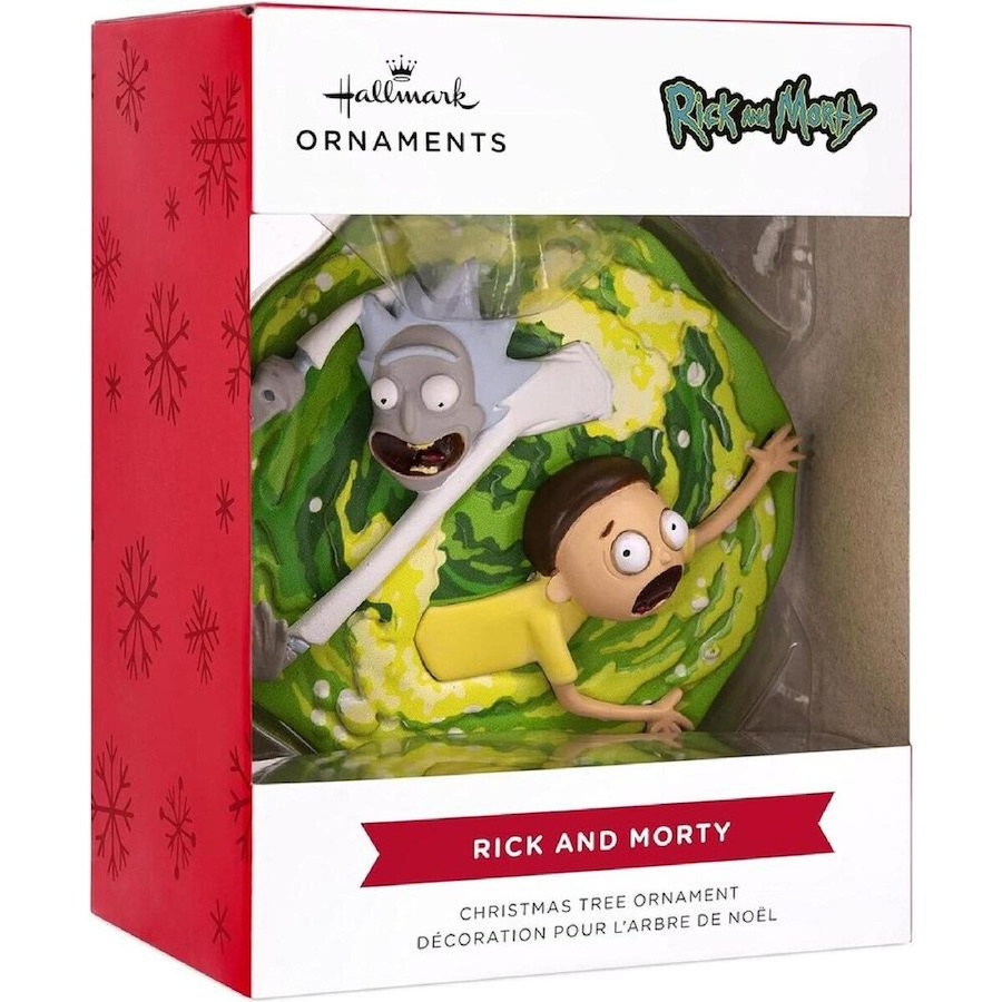 Hallmark Rick And Morty Christmas Ornament